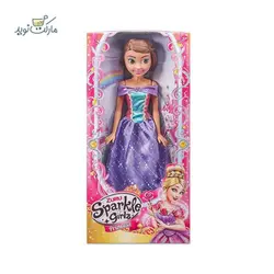 عروسک اسپارکل Prinsess دامن بنفش