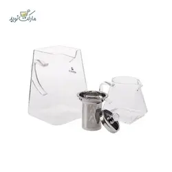 کتری و قوری شیشه ای کاراجا مدل giza