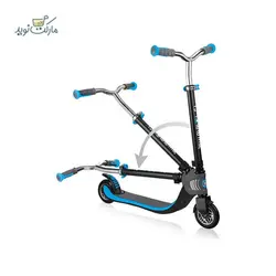 اسکوتر تاشو Globber مدل Flow Foldable رنگ آبی