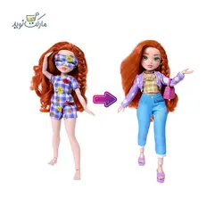 عروسک دختر مدل Rose سری Glo-Up Girls