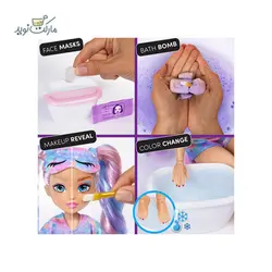 عروسک دختر مدل Rose سری Glo-Up Girls