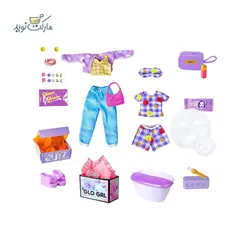 عروسک دختر مدل Rose سری Glo-Up Girls