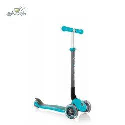 اسکوتر تاشو Globber مدل Primo Foldable رنگ فیروزه ای