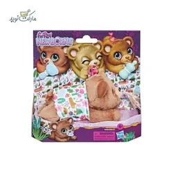 عروسک خرس رباتیک مدل FurReal Newborns FurFluff