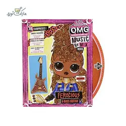 عروسک LOL Surprise مدل Ferocious & Bass Guitar سری OMG Remix