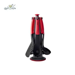 ست کفگیر و ملاقه کاراجا مدل Dave رنگ قرمز