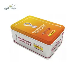 پک کارت بازی فوتبالی مدل Classic Tin زرد سری Adrenalyn XL