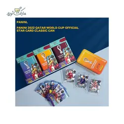 پک کارت بازی فوتبالی مدل Classic Tin زرد سری Adrenalyn XL