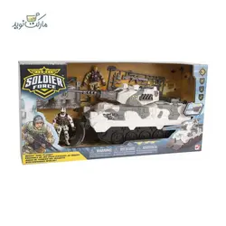 ست بازی سربازان سولیدر فورس مدل تانک جنگنده Desert Tank