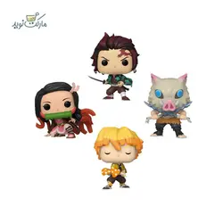 فیگور اسپشیال ۴ تایی شیطان کش کیمتسو نو یائیبا فانکو پاپ