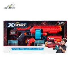 پک 3 تایی تفنگ‌های ایکس شات Combo Pack قرمز