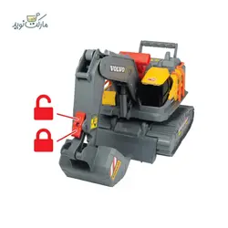 ماشین بیل مکانیکی ولوو مدل Dickie Toys