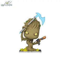 فیگور شخصیت اسپشیال گروت با کاور کمیک 12 سری فانکو پاپ