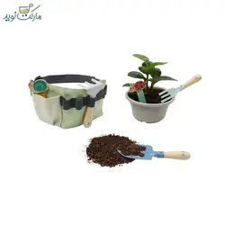 ست بازی پیکاردو مدل کمربند باغبانی آبی