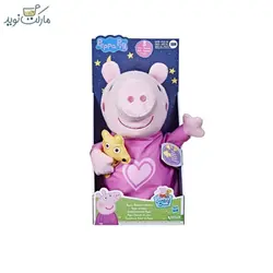 عروسک موزیکال و پولیشی Peppa Pig صورتی