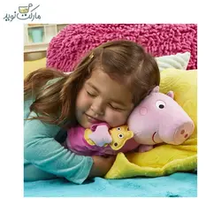 عروسک موزیکال و پولیشی Peppa Pig صورتی