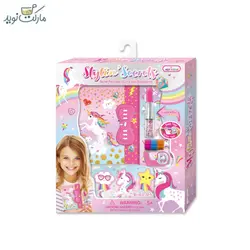 دفترچه خاطرات یونیکورنی همراه با اکسسوری