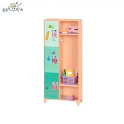 ست بازی کمد و قفسه مدرسه عروسک های OG