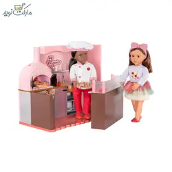 ست بازی پیتزا فروشی عروسک های OG