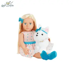 عروسک OG مدل Cadence قد ۴۶ سانتی با سگ