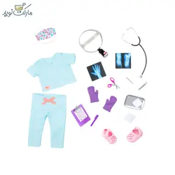 عروسک OG مدل Tonia پزشک قد ۴۶ سانتی