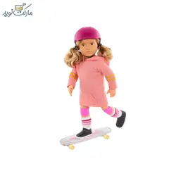 عروسک OG اسکیت سوار مدل Ollie قد ۴۶ سانتی با کتاب