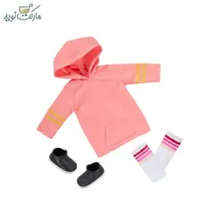 عروسک OG اسکیت سوار مدل Ollie قد ۴۶ سانتی با کتاب