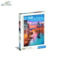 پازل کلمنتونی 500 تکه مدل ونیز نورانی