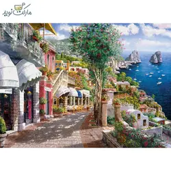 پازل کلمنتونی 1000 تکه مدل جزیره کاپری در ایتالیا