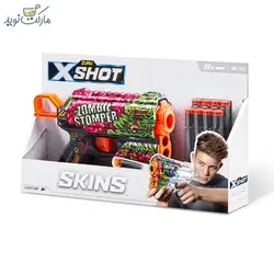 تفنگ بازی ایکس شات Flux Zombie Stomper سری Skins