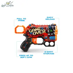 تفنگ بازی ایکس شات Menace Game Over سری Skins
