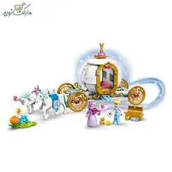لگو ساختنی دیزنی مدل 43192 کالسکه سلطنتی سیندرلا
