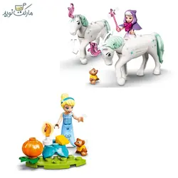 لگو ساختنی دیزنی مدل 43192 کالسکه سلطنتی سیندرلا
