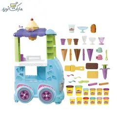 ست خمیر بازی Play Doh مدل ماشین بستنی فروشی