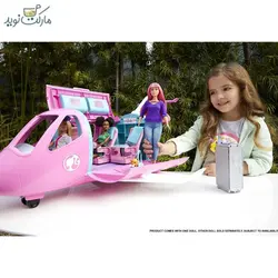 ست بازی هواپیما عروسکی باربی