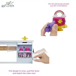 ست بازی شیرینی پزی با باربی قناد