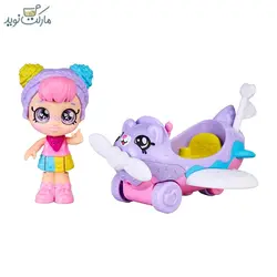 ست عروسکی کیندی کیدز Rainbow Kate با هواپیما