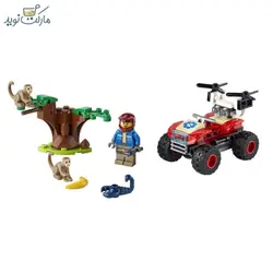 لگو ساختنی سیتی 60300 مدل نجات حیات وحش