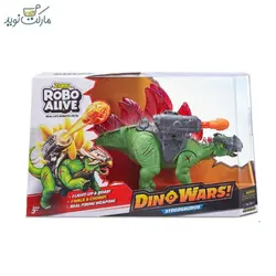 عروسک رباتیک استگوسور روبو الایو سری Dino Wars