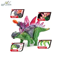 عروسک رباتیک استگوسور روبو الایو سری Dino Wars