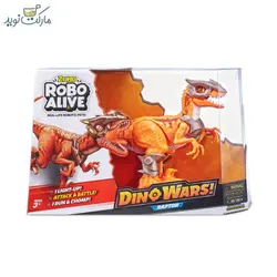 عروسک رباتیک رپتور روبو الایو سری Dino Wars