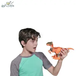 عروسک رباتیک رپتور روبو الایو سری Dino Wars