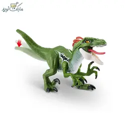 دایناسور رپتور رباتیک سبز روبو الایو سری Dino Action