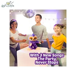 عروسک حیوان تنبل رباتیک مدل Fifi Sloth