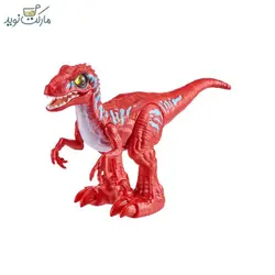 دایناسور رباتیک رپتور روبو الایو رنگ قرمز