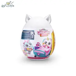 عروسک رینبوکورنز سورپرایزی سری Unicorn Rescue با شاخ بنفش