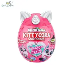 عروسک رینبوکورنز سورپرایزی سری Kittycorn با شاخ و گوش سفید