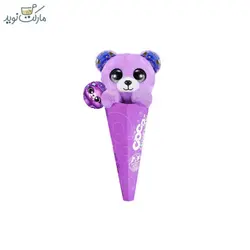 عروسک قیفی خرس بنفش Coco Cones