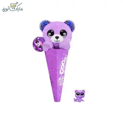 عروسک قیفی خرس بنفش Coco Cones