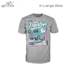 تیشرت فردی طوسی فانکو پاپ سایز XL